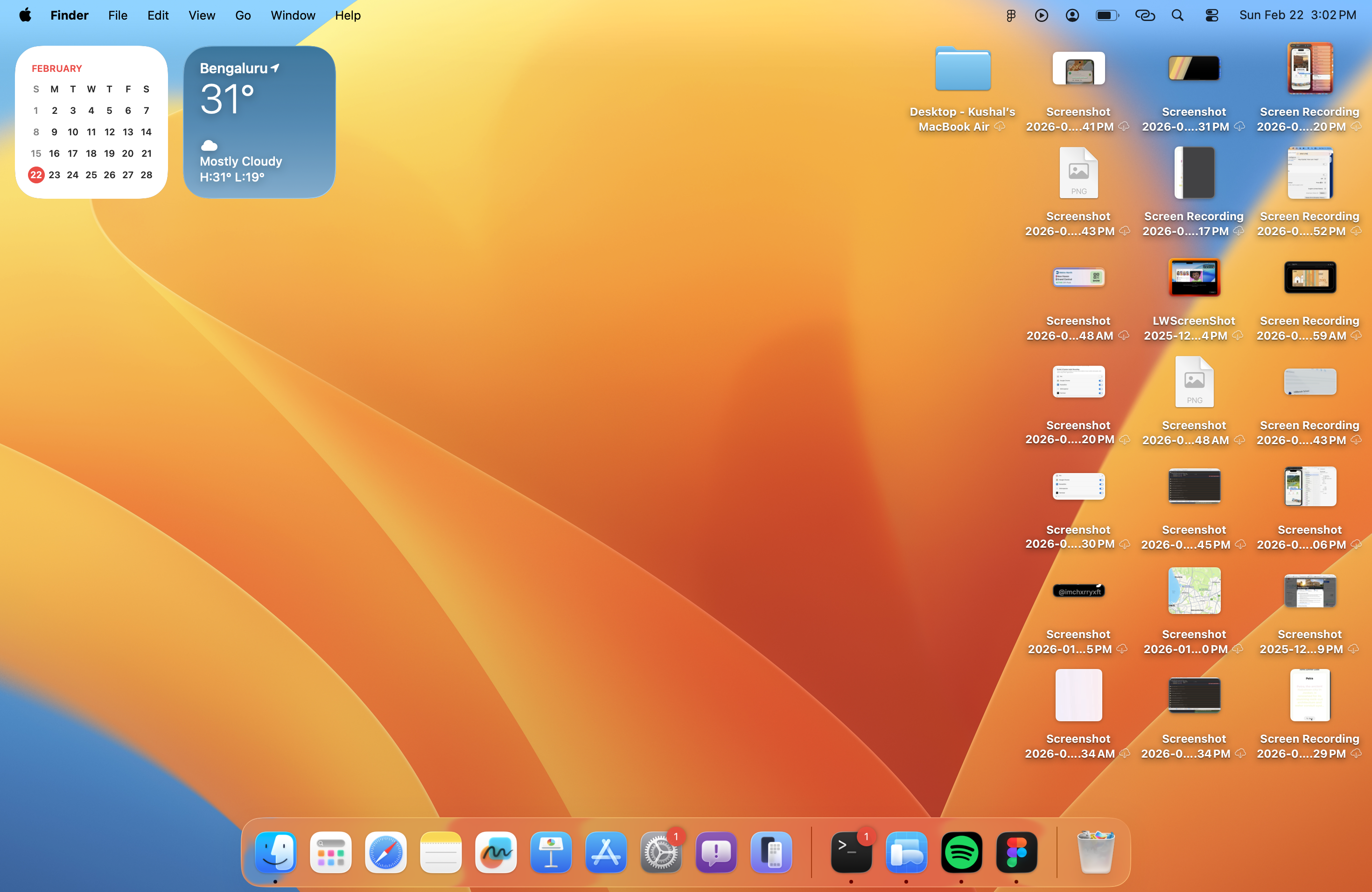 Xcode Simulator Screenshot